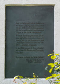  - Gedenktafel Todesmarsch
