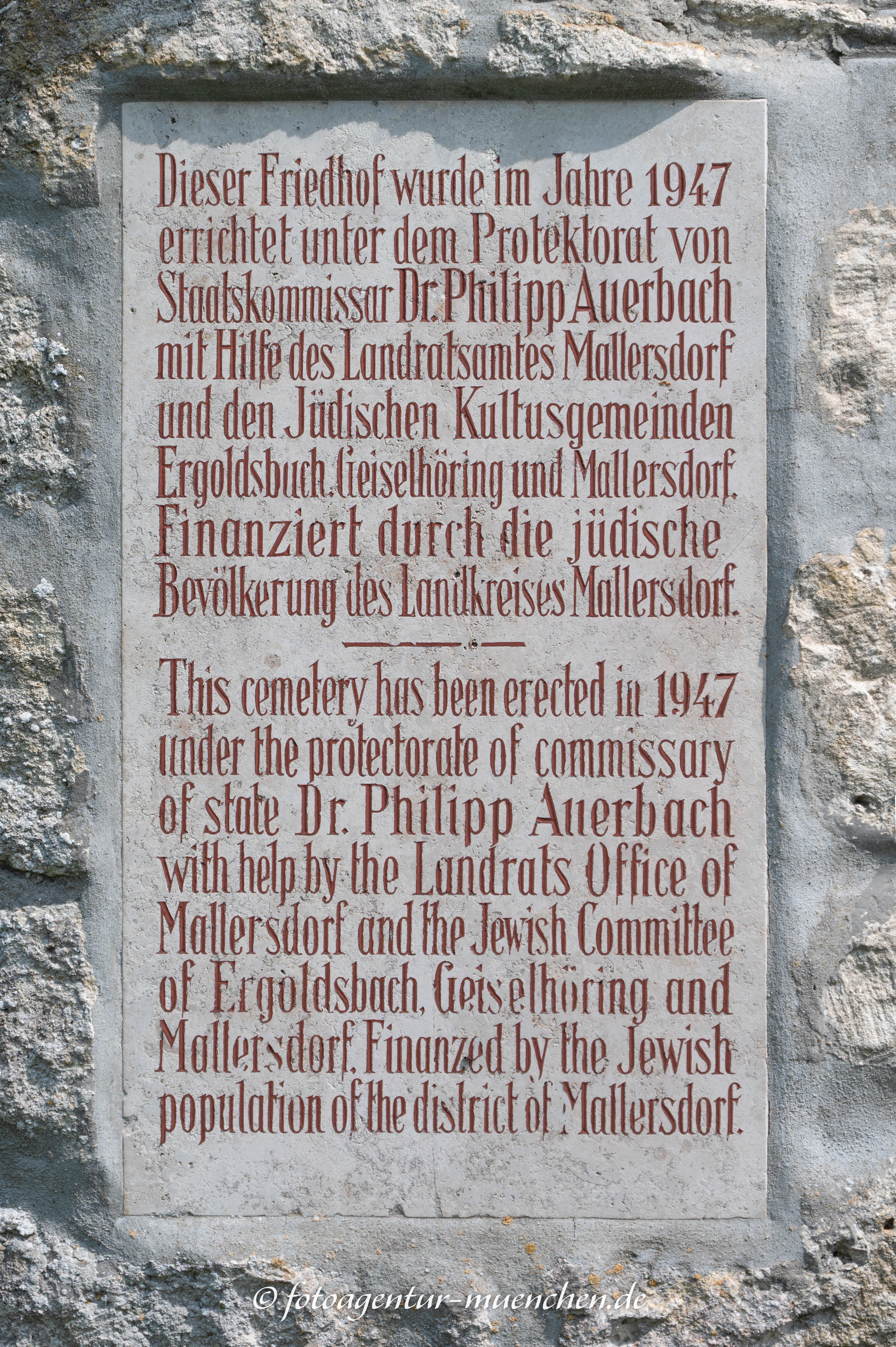 KZ-Friedhof - Steinrain-Mallersdorf