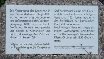  - Kindergrab Burgkirchen - Infotafel