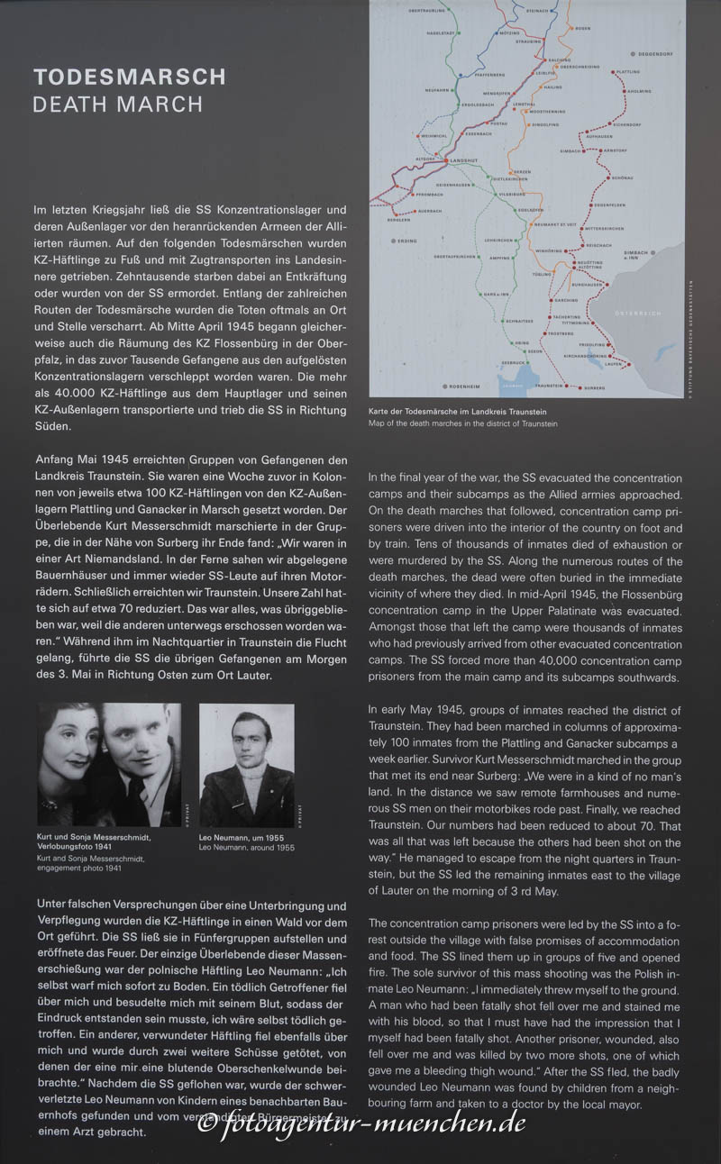 KZ Gedenkstätte Surberg - Infotafel