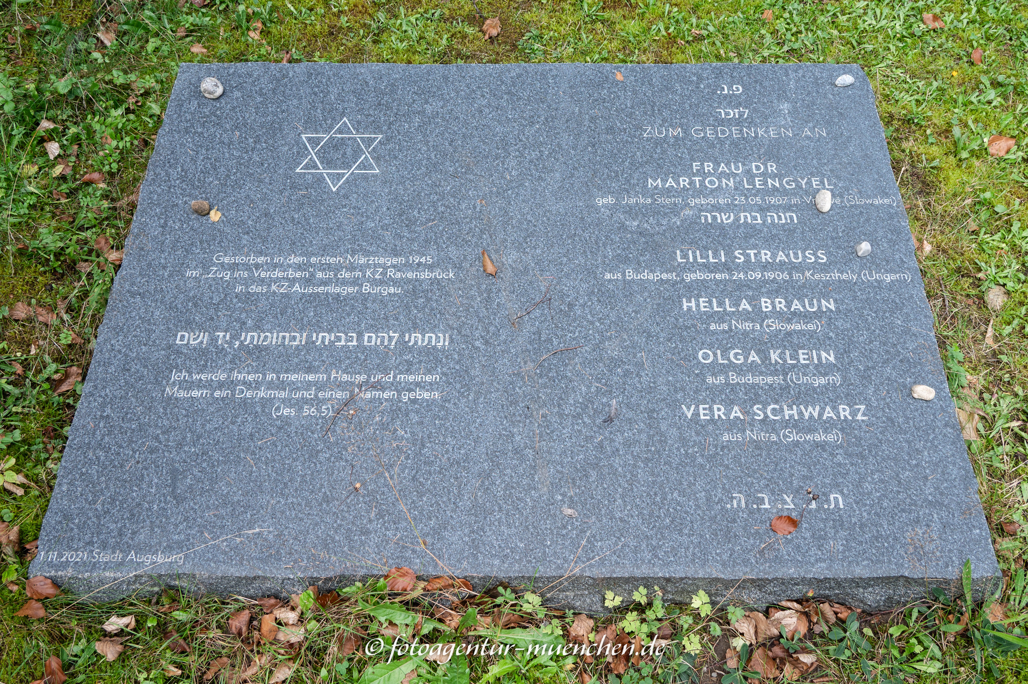 KZ-Grabstätte - Augsburg (Westfriedhof)