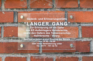  - Gedenkstätte Langer Gang