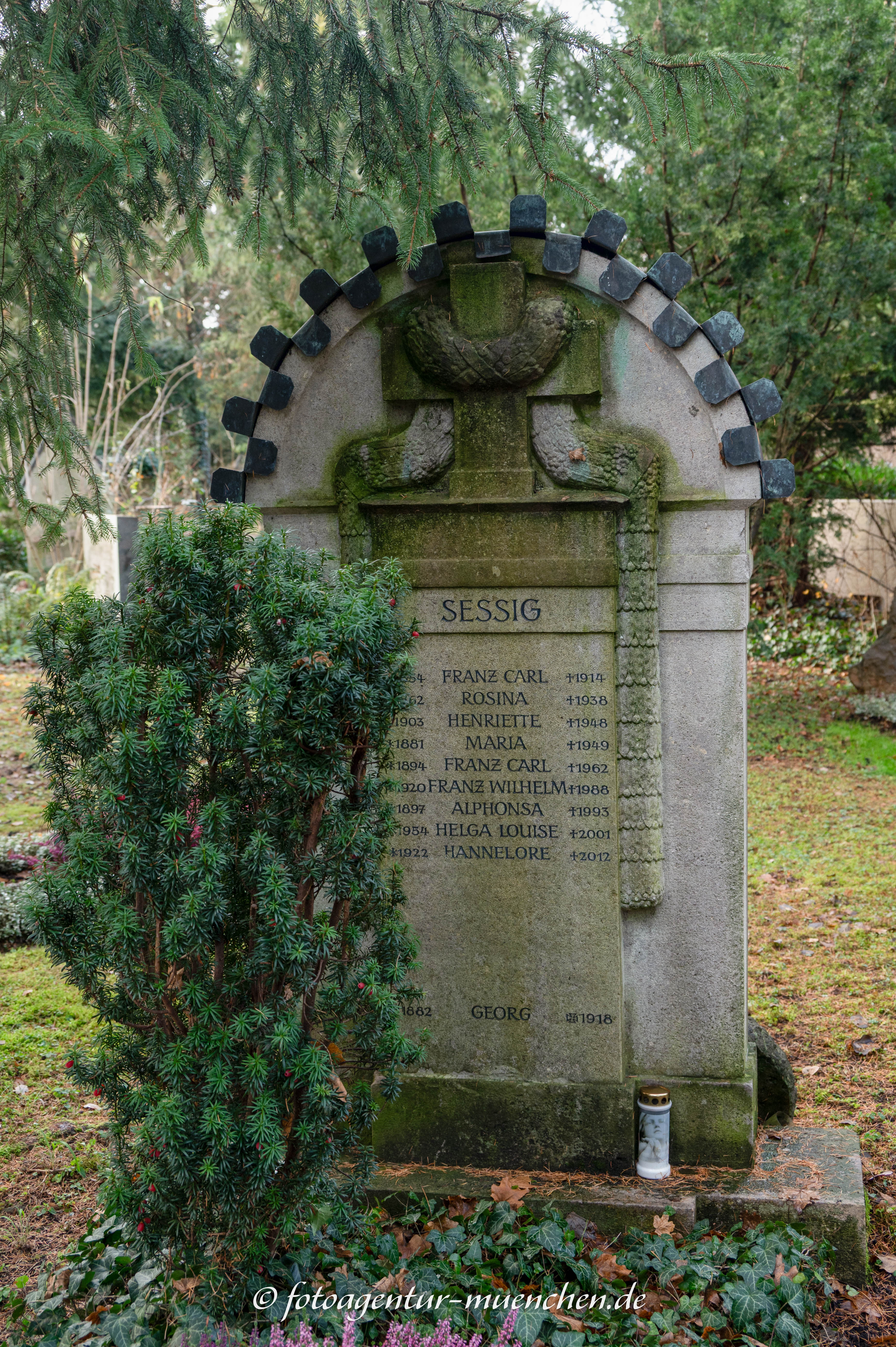 Grab - Franz Carl Sessig