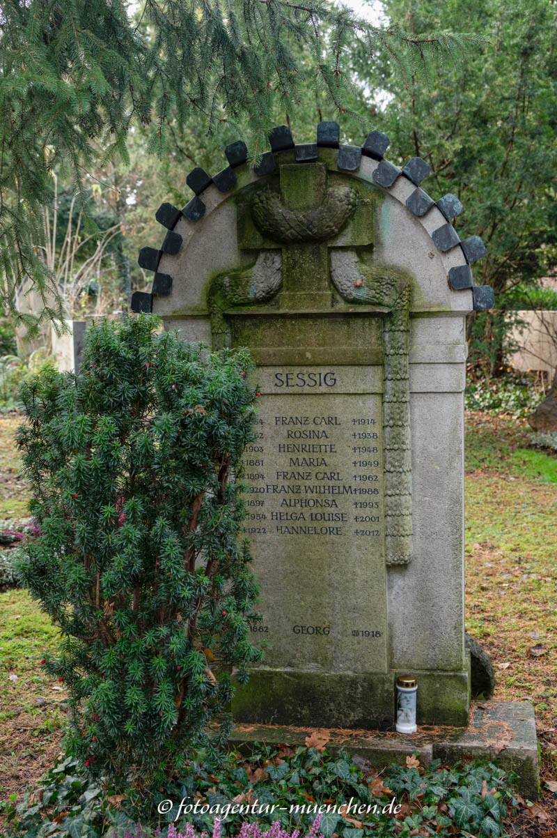 Grab - Franz Carl Sessig