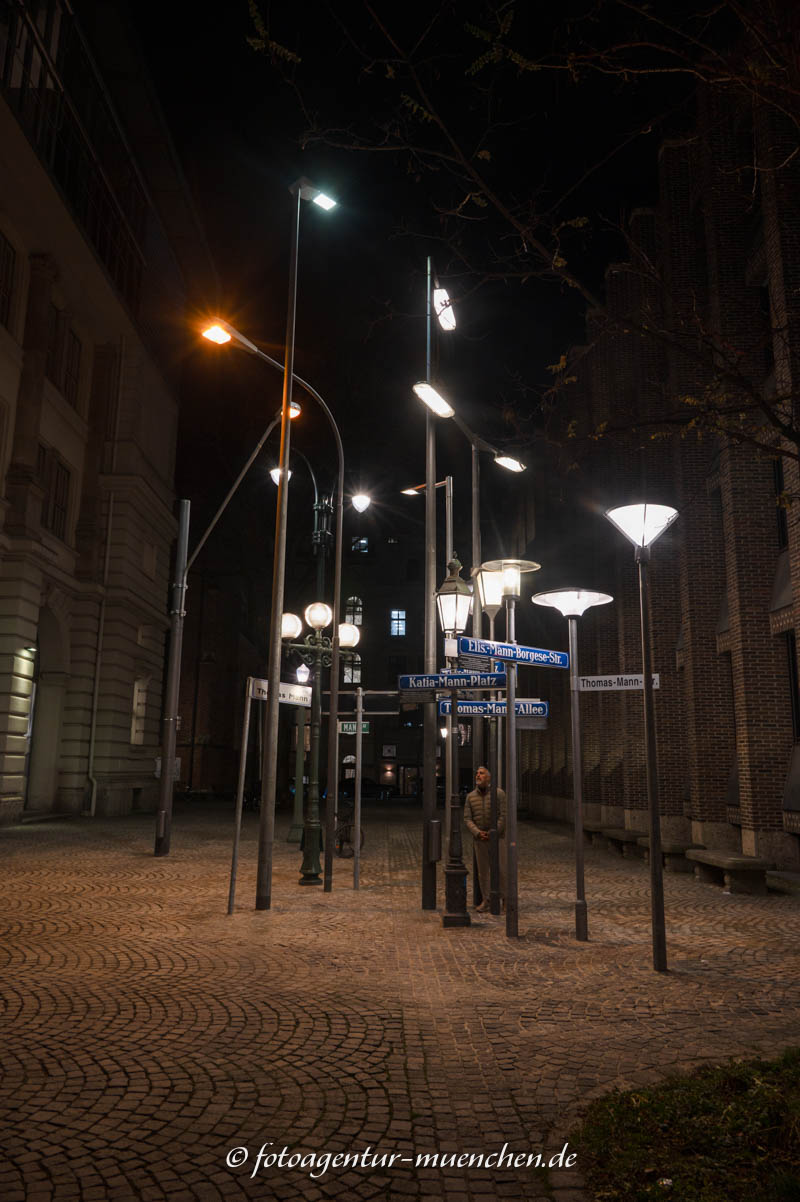 Strassen Namen Leuchten