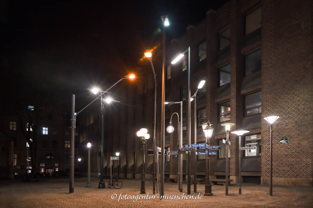 Strassen Namen Leuchten