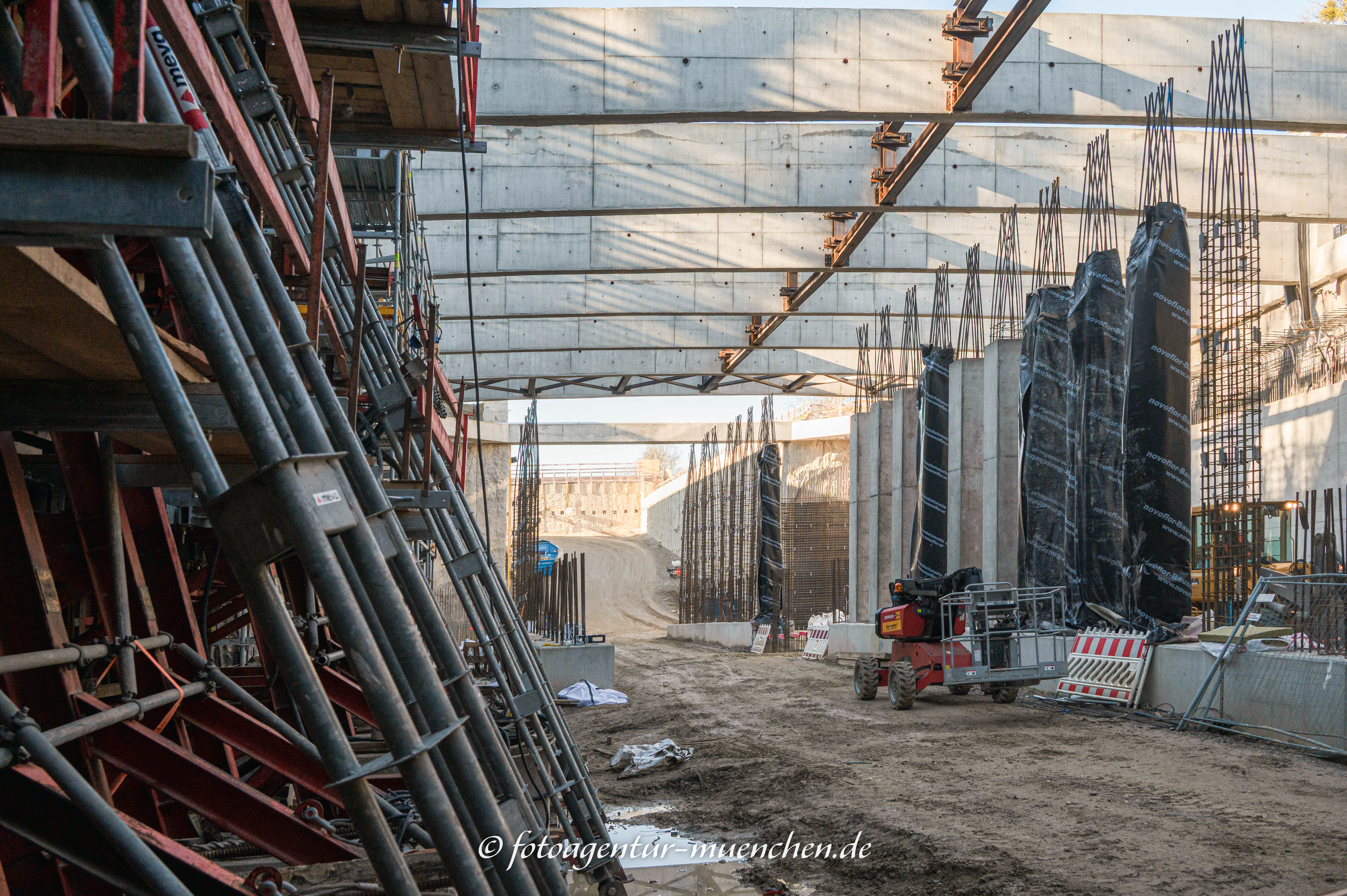 U-Bahnbaustelle - Laim