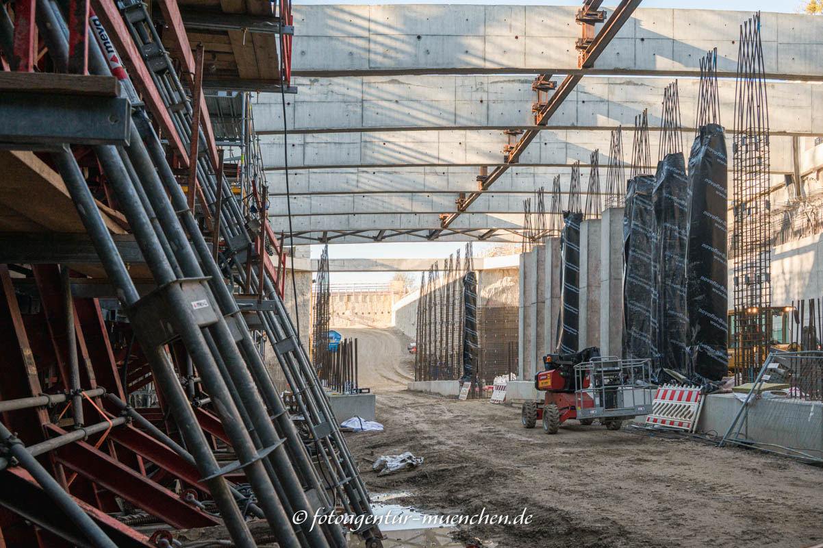 U-Bahnbaustelle - Laim