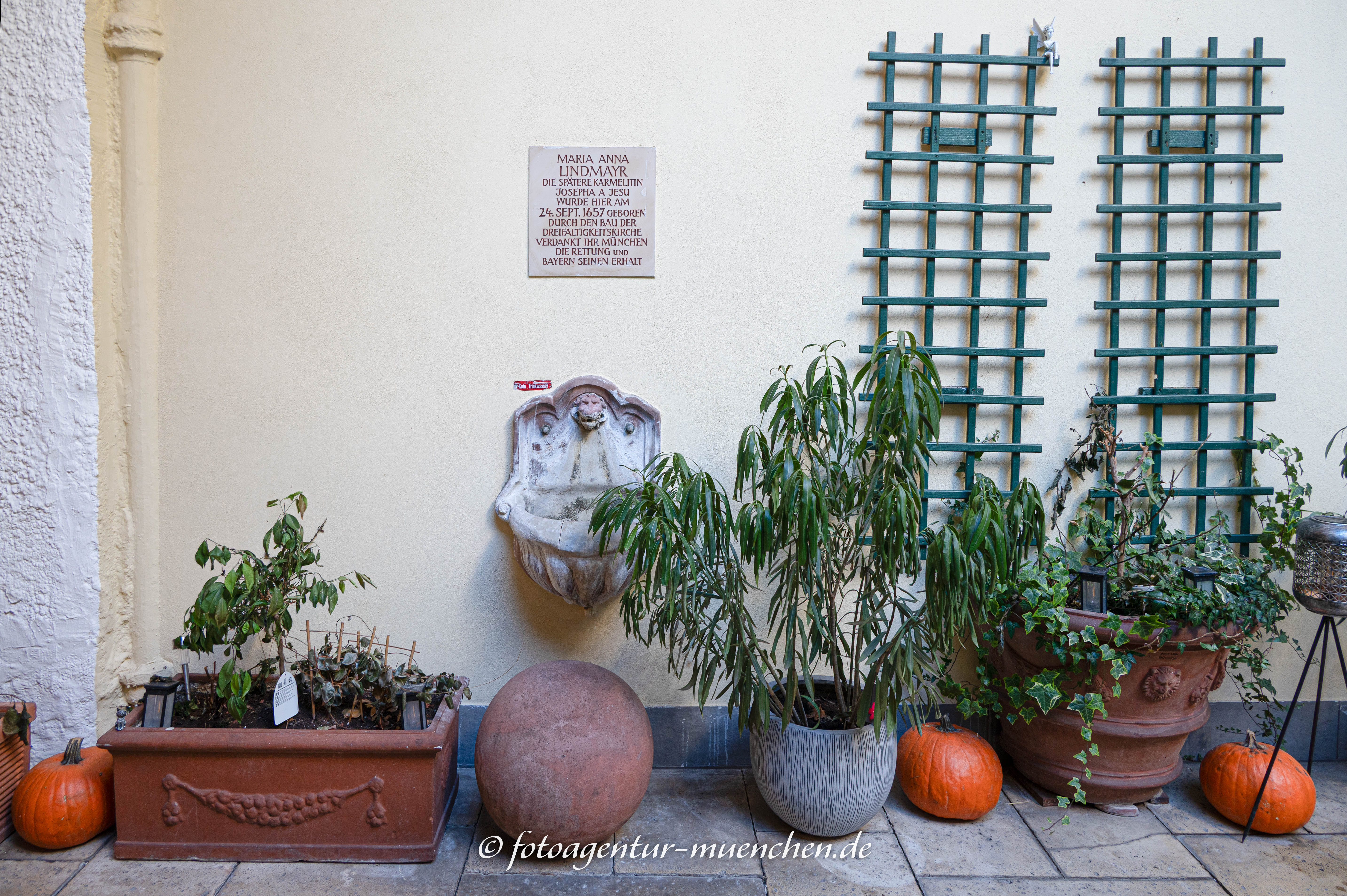 Gedenktafel - Geburtsort Maria Anna Lindmayr