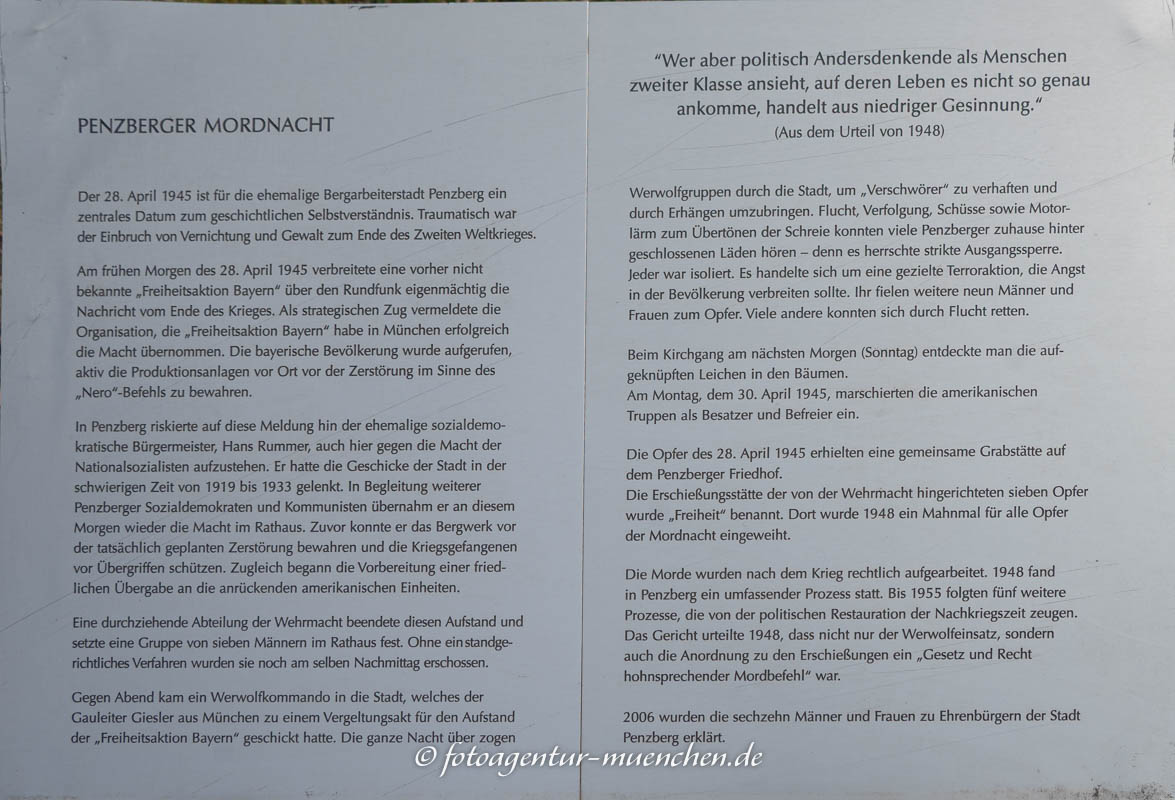 Infotafel - Mordnacht