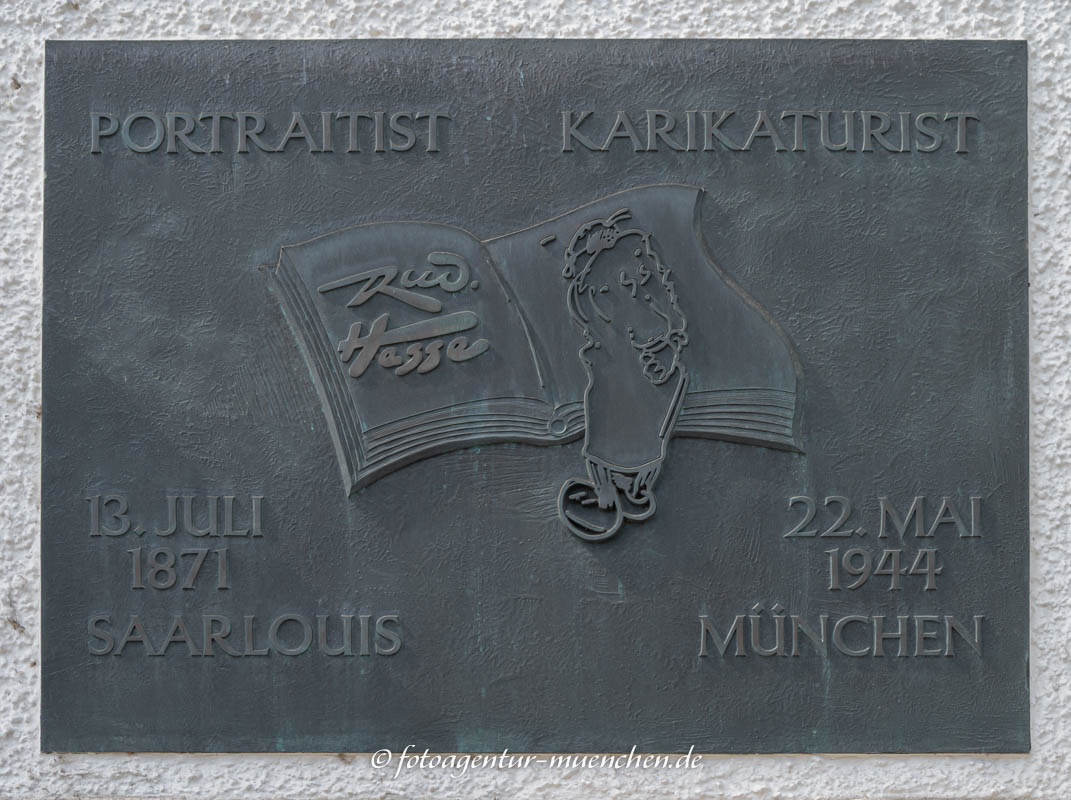 Gedenktafel - Rudolf Hesse