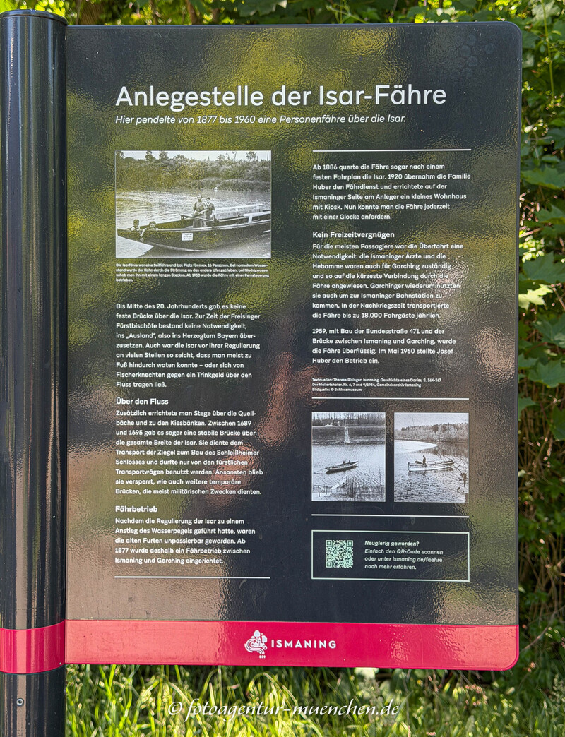 Anlegefähre der Isar-Fähre
