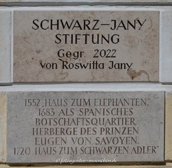 Gedenktafeln - Haus zum schwarzen Adler