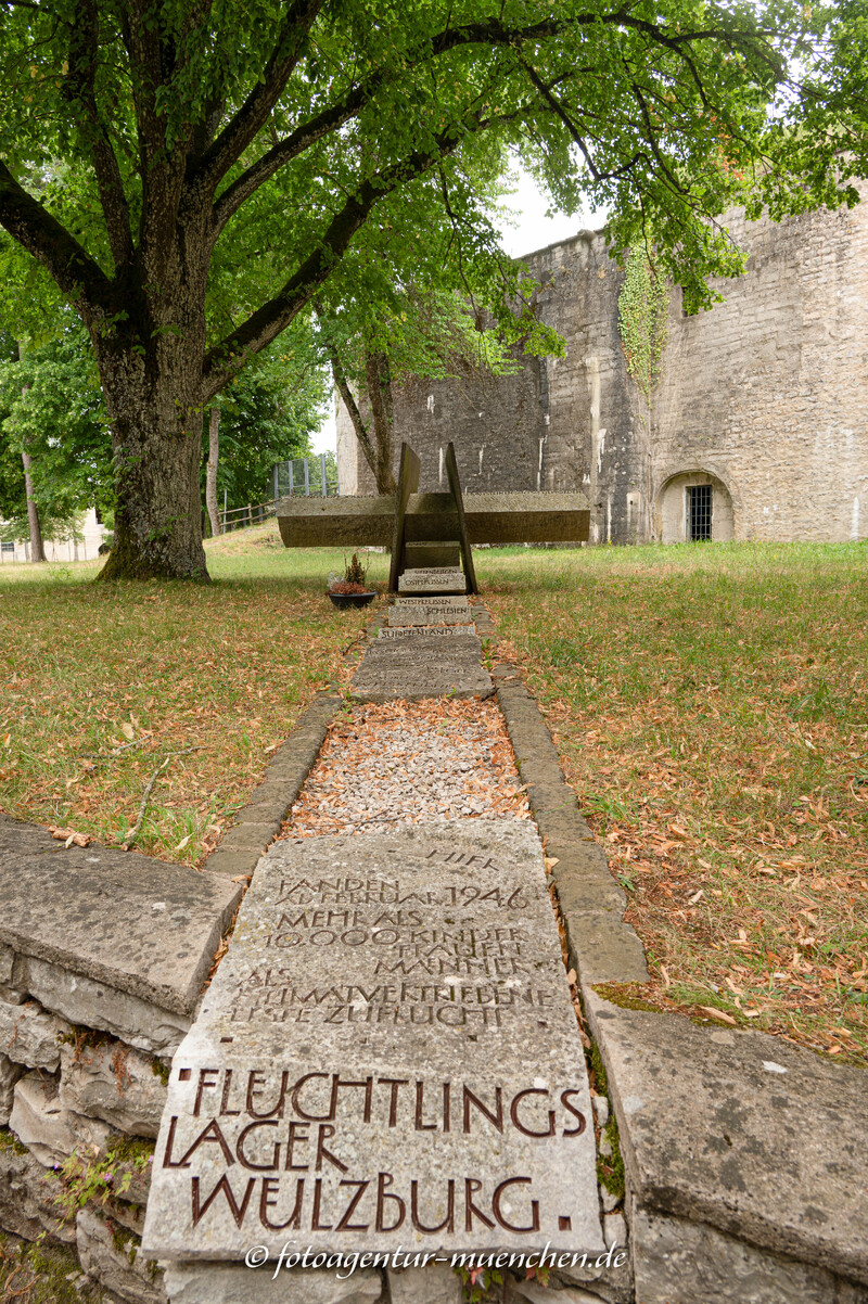 Denkmal - Füchtlingslager Wülzburg