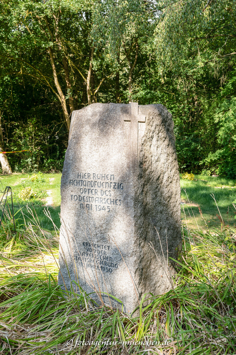 Gedenkstein, Todesmarsch