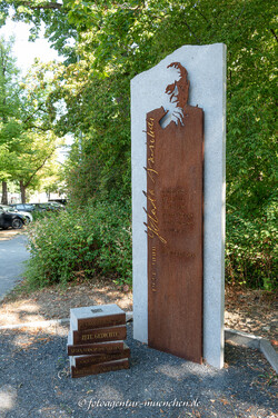 Denkmal für Yehuda Amichai