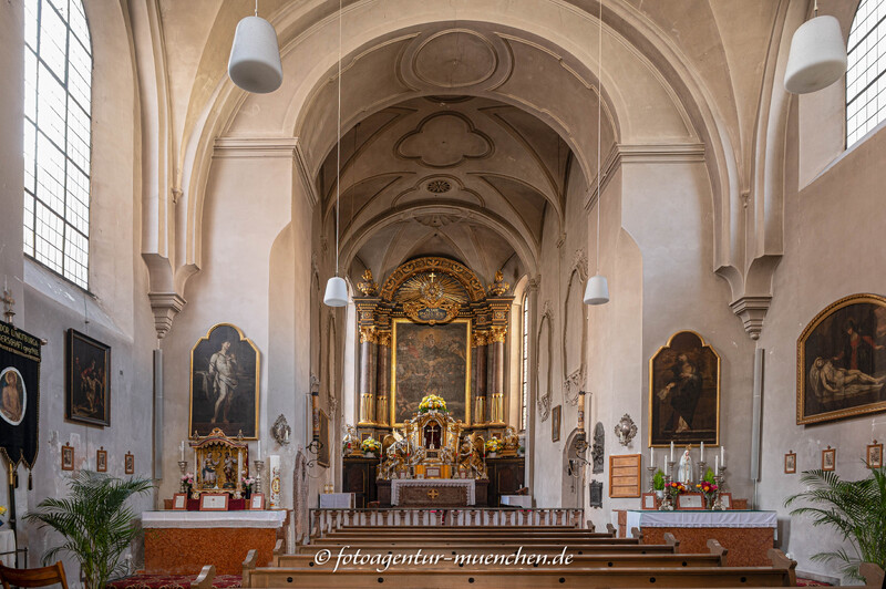 Herzogspitalkirche - Innenraum